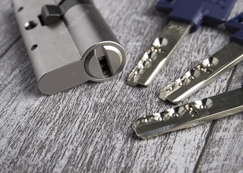 Sicherer Schließzylinder an Haustür