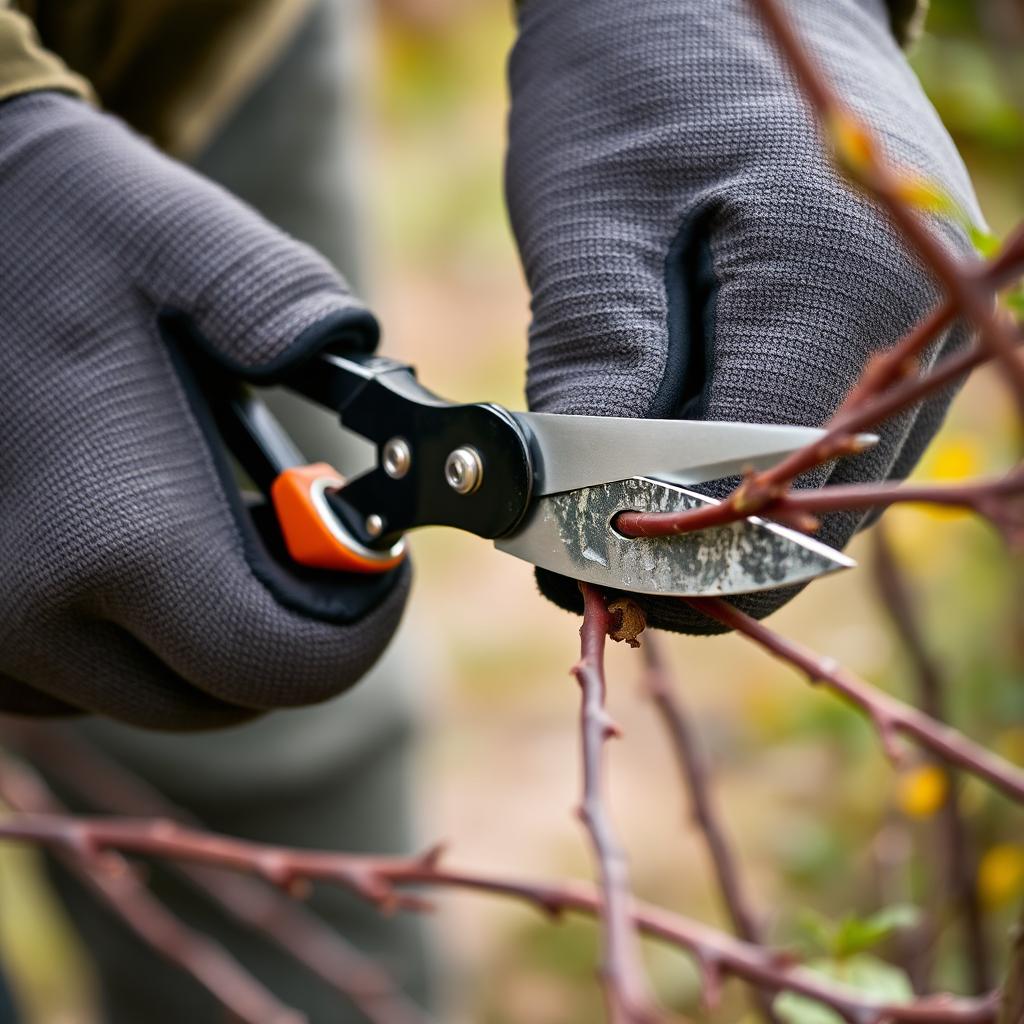 Gartenpflege mit Rasenmäher