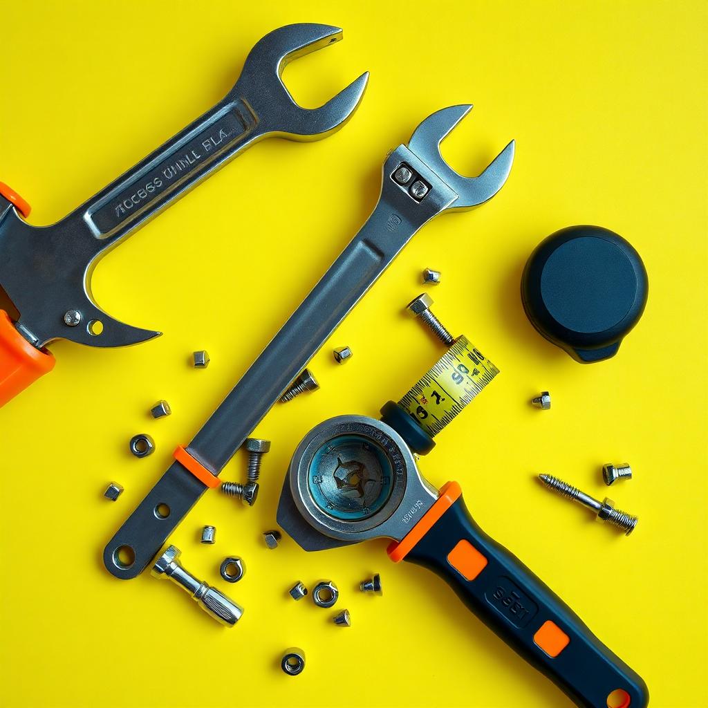 Reparaturarbeiten mit Werkzeug